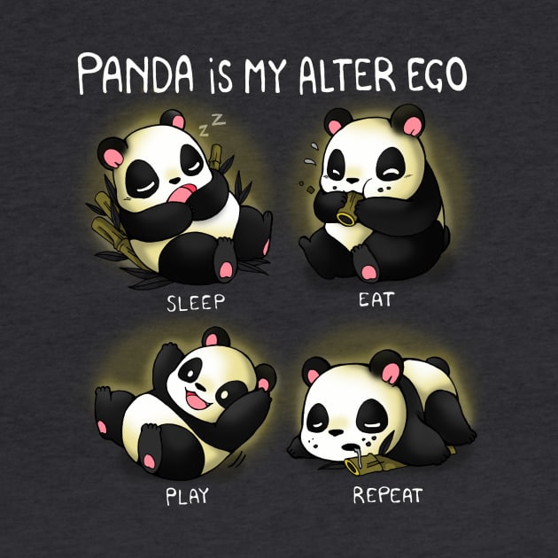 Panda Alter ego by Vallina84